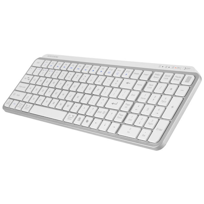 TECLADO MECANICO MK-SILENKEYS BLANCO MARS GAMING